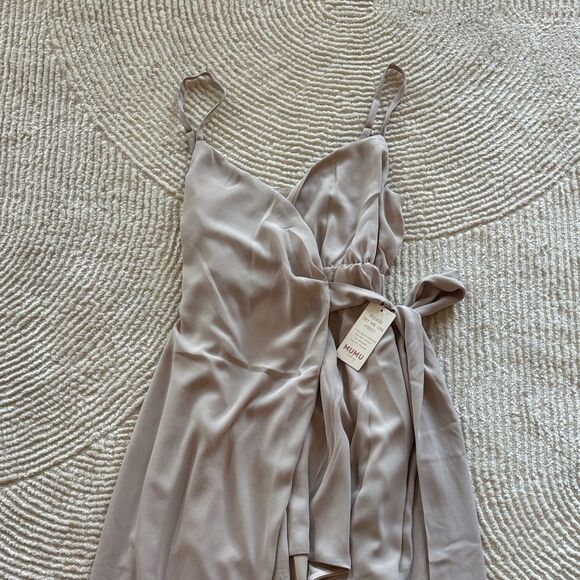 NWT Show Me Your MuMu Mariah Wrap Maxi Dress - Picture 4 of 7